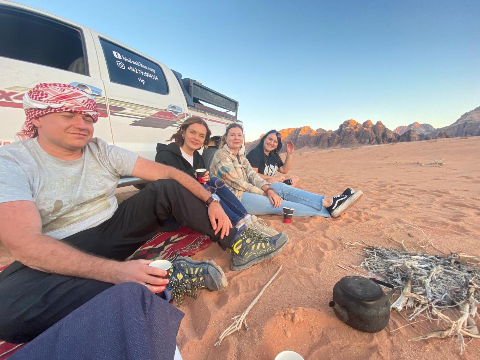 Faisal Wadi Rum camp Bagian luar foto