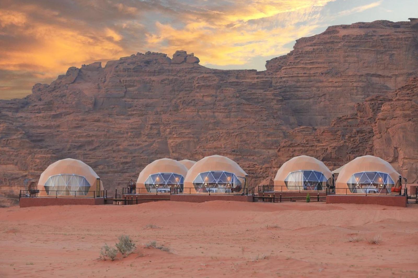 Faisal Wadi Rum camp Bagian luar foto