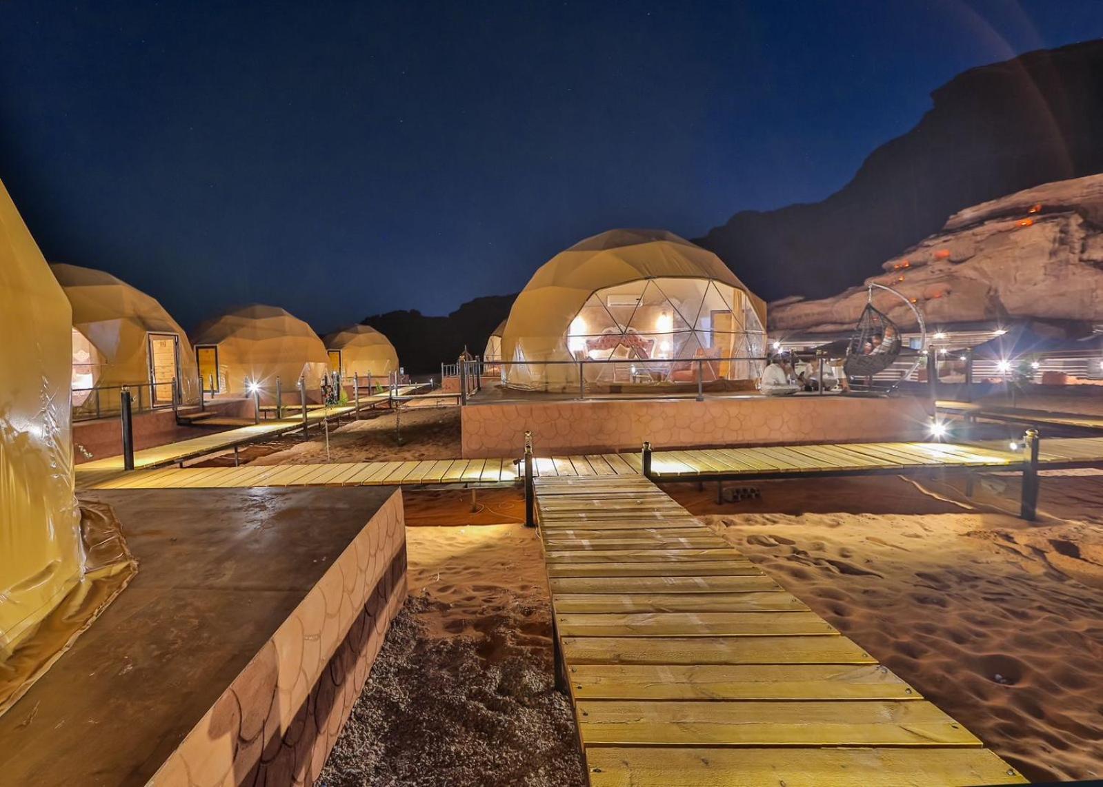 Faisal Wadi Rum camp Bagian luar foto