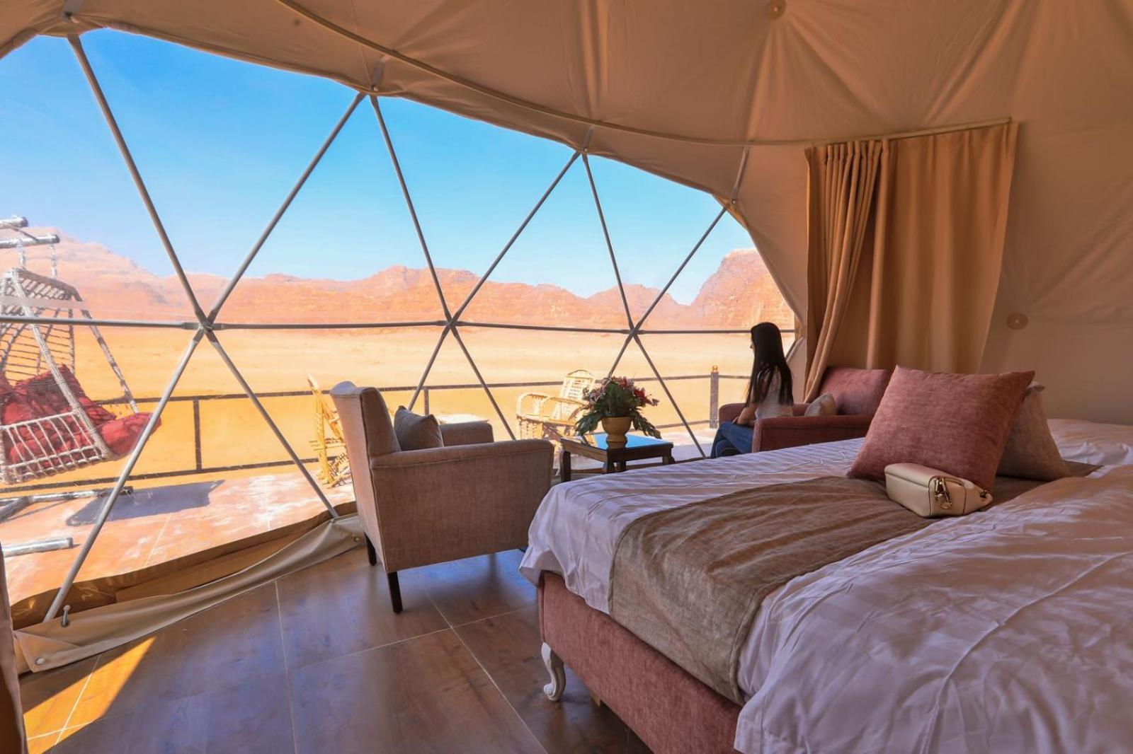 Faisal Wadi Rum camp Bagian luar foto