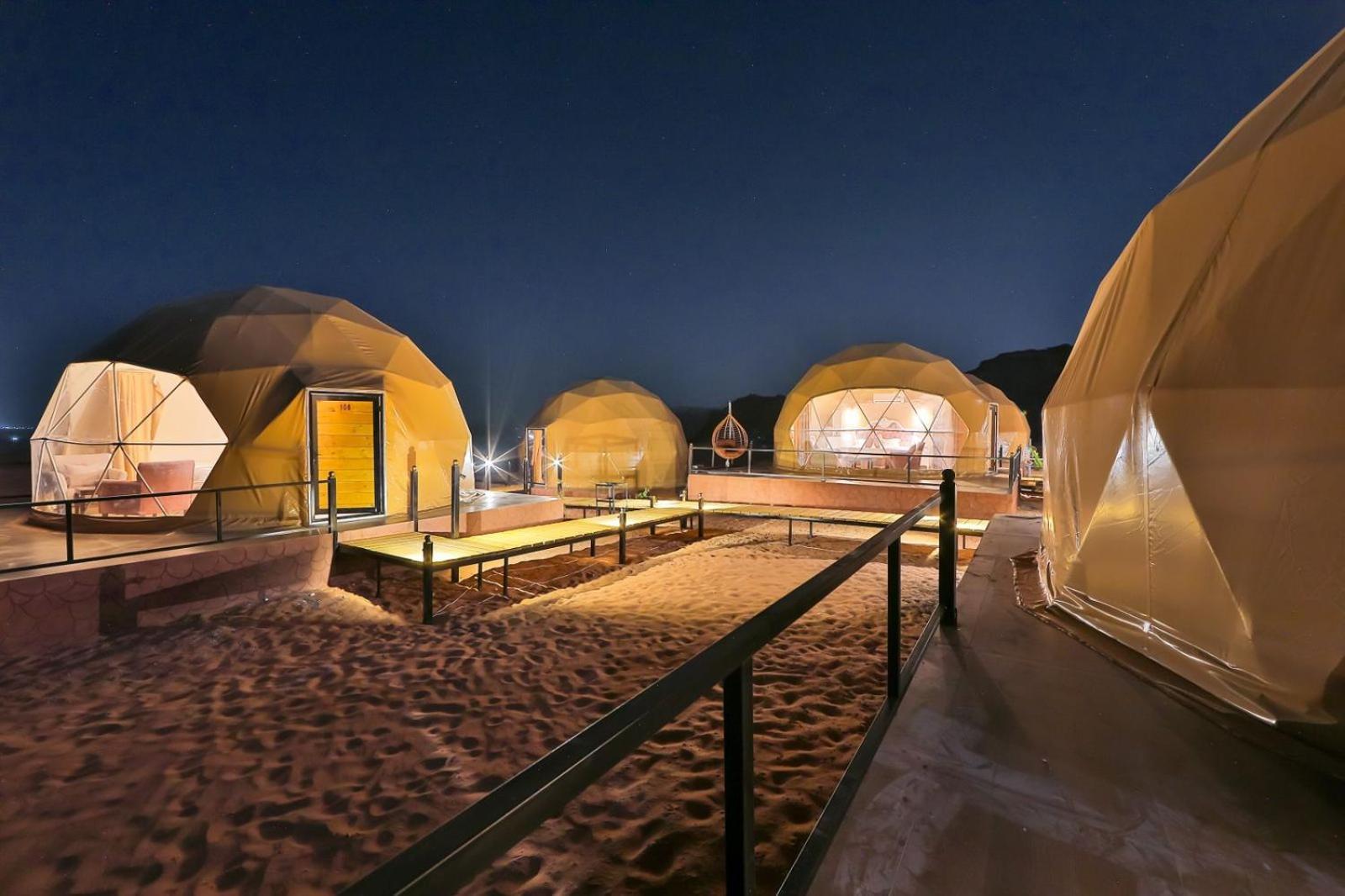 Faisal Wadi Rum camp Bagian luar foto